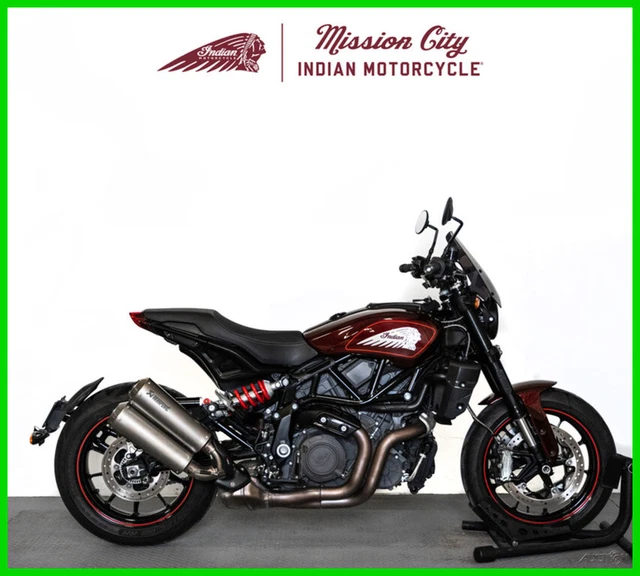 2022 Indian FTR S Maroon Metallic