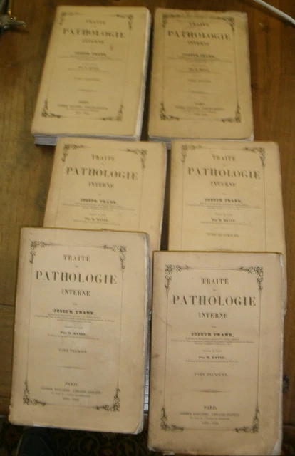 Traité élémentaire De Pathologie Interne – Grisolle – 1844 – Tome 1 – Demi-cuir