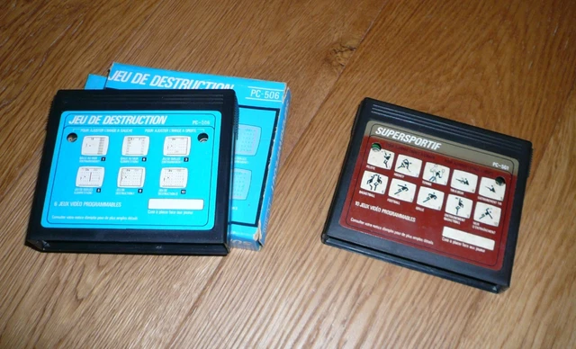 Hanimex SD 070 + Cartouche PC-501 10 Jeux / Pong En Loose