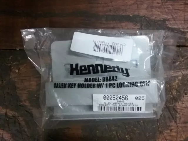 Kennedy Model #99842 Allen Key Holder w/ 1 Pc Locking Clip**NIB**