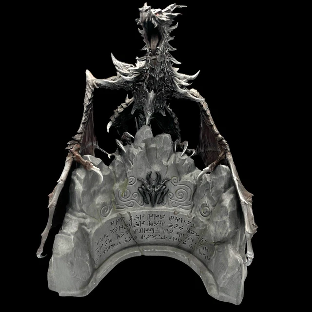 THE ELDER SCROLLS V: Skyrim Collector's Edition Dragon Statue Alduin ...