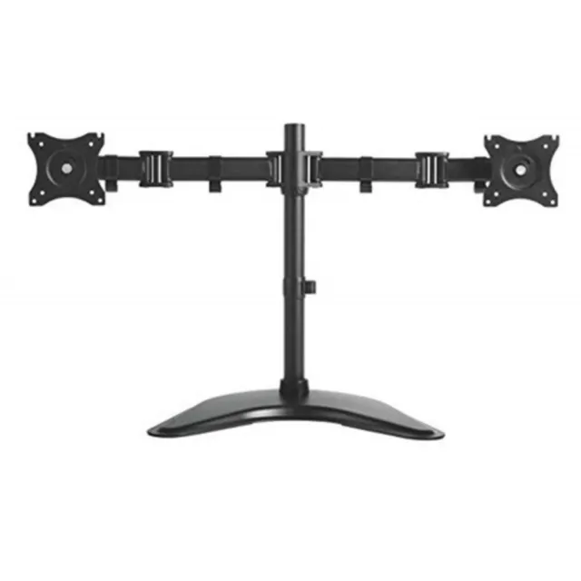 Kantek Double Monitor Arm With Desktop Base and Articulating Joints MA225