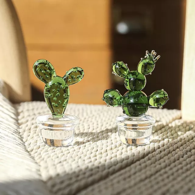 Mini Cactus Simulation fleur en pot, accessoires de tableau de bord de  voiture, plantes succulentes, ornements miniatures, décoration d'intérieur  Auto