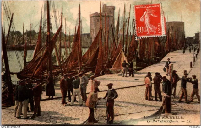 18670 cpa 17 La Rochelle - le Port et les Quais