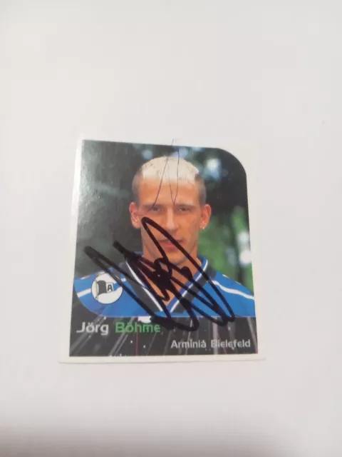 Panini Sticker signiert Jörg Böhme Arminia Bielefeld NEU