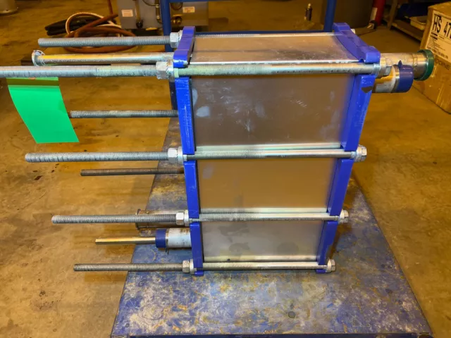 Alfa Laval Gasketed Heat Exchanger M3FG W/ 82 0.5MM PLTS
