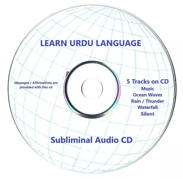 Learn  Urdu  Language ~ Speak Read Write Subliminal CD