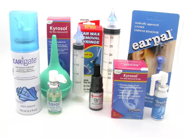 Ear Wax Removal - Huge Range Of Diy Syringe Kits For Ear Wax Blockages