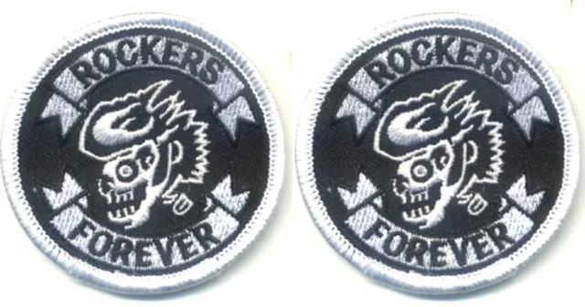 Café Coureur Rockeurs 59 Ton-Up-Boy Outlaw Motard Patch Séries : Toujours X 2