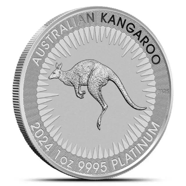 2024 1 oz Perth Kangaroo Platinum Coin (BU)