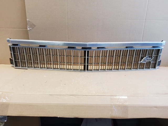 1975 Buick Electra 225 Limited Front Grill Grille Assembly CHROME w/ EMBLEM OEM