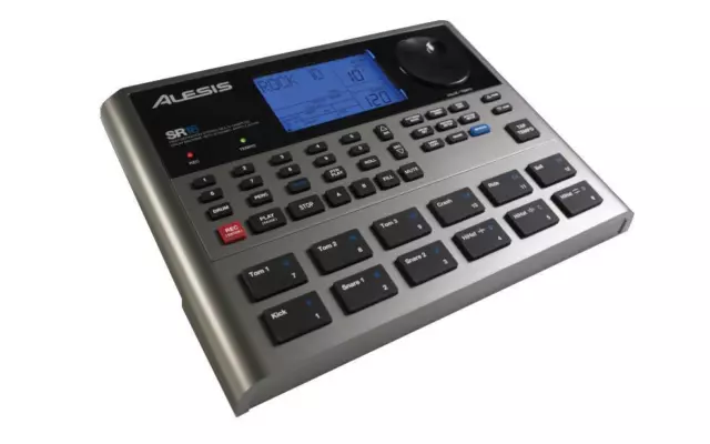 Alesis Sr18 Drum Computer Drum Machine Effekte Midi In Out Lcd Batterie Netzteil