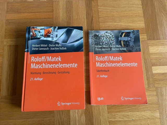 Roloff Matek Maschinenelemente Mit Tabellenbuch