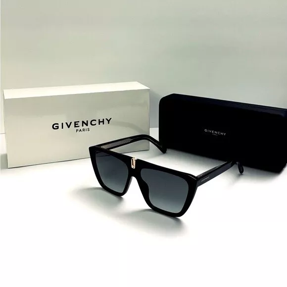 Givenchy Sunglasses GV7109/S 807/9O Black/Grey  Square Sunglasses Made In Italy