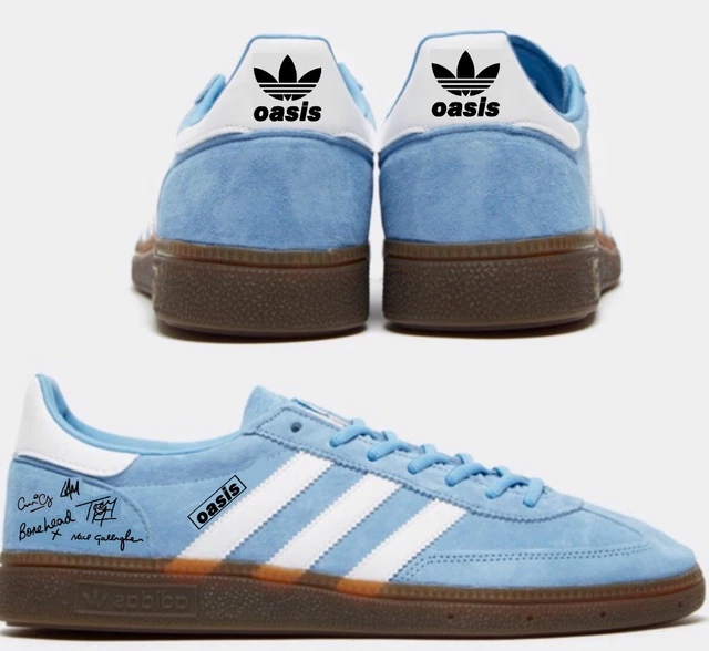 CUSTOM ADIDAS SPEZIAL trainers oasis Manchester liam Noel Gallagher Music albums 175.00 PicClick UK