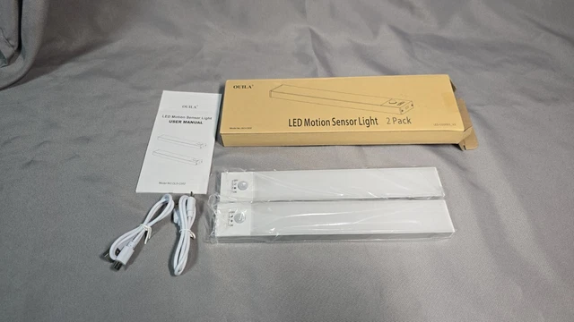 LED MOTION SENSOR Light Rechargeable with Magnetic Attachment for ...