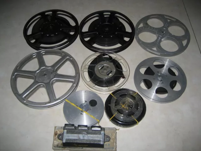 9.5 Cine Films, Cine Reels, Pathescope 9.5 Film Mender