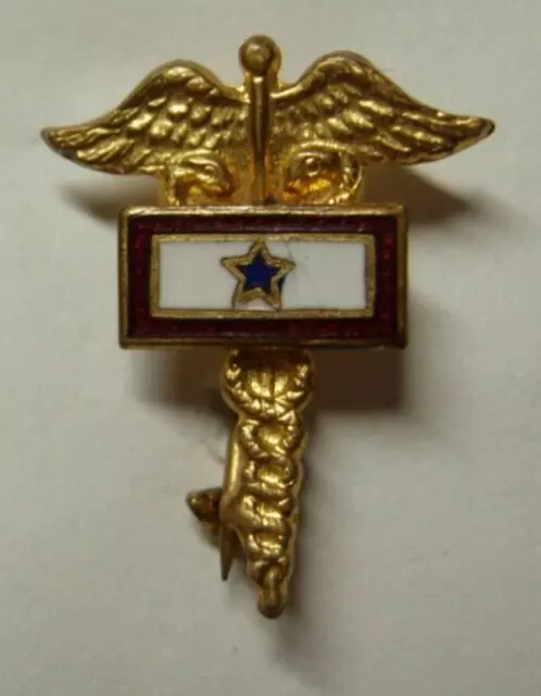 WW1 US Army Medical Corps Son In Service Sweetheart Pin - PB