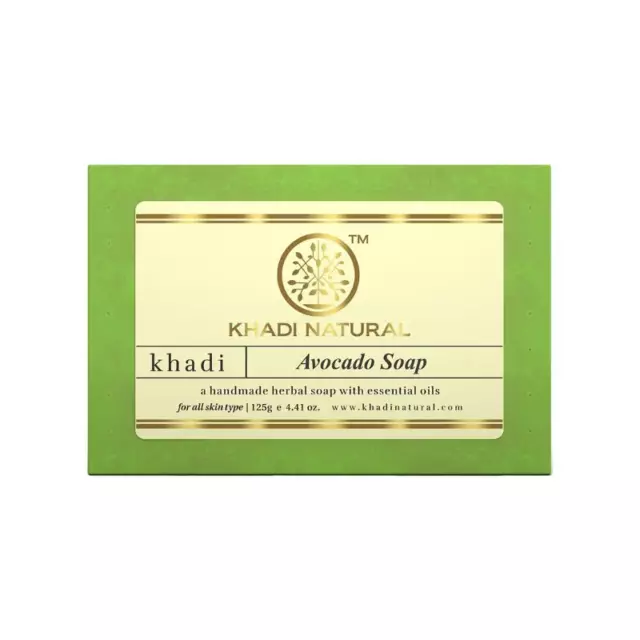 Khadi Natural Avocado Handmade Soap Deep Nourish (125gm) Free Shipping