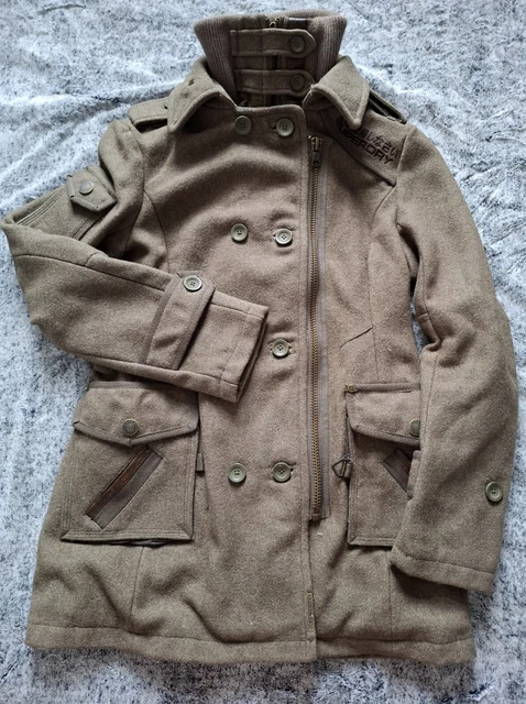 SUPERDRY REGIMENT MILITARY British JACKET COAT WOOL Size Men L 379.00 PicClick