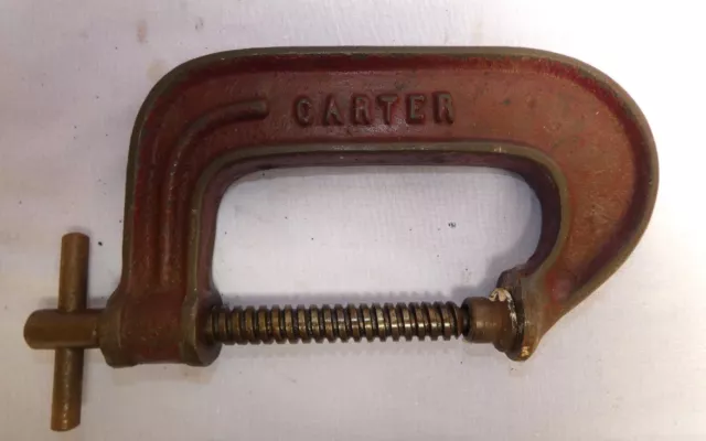 Vintage Carter Australia 4 Inch Heavy Duty G Clamp