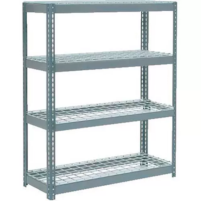 Global Industrial Extra Heavy Duty Shelving 48"W x 24"D x 60"H With 4 Shelves