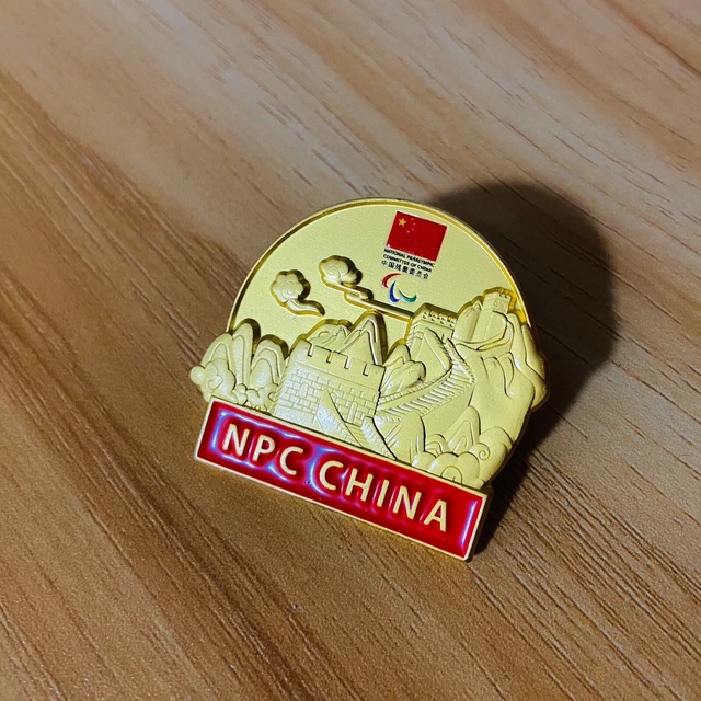 PIN’S CHINE JEUX Olympiques & Paralympiques Paris 2024. China Olympic