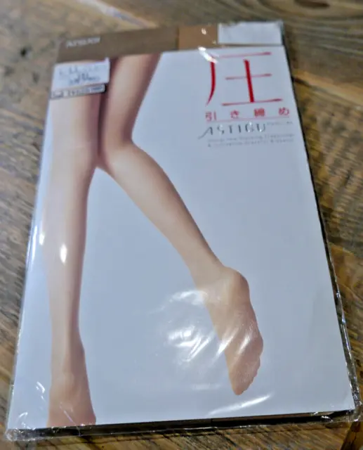 ATSUGI Pantyhose Stockings Tights 圧 "Shape Up" - japanese size L-LL - color 151