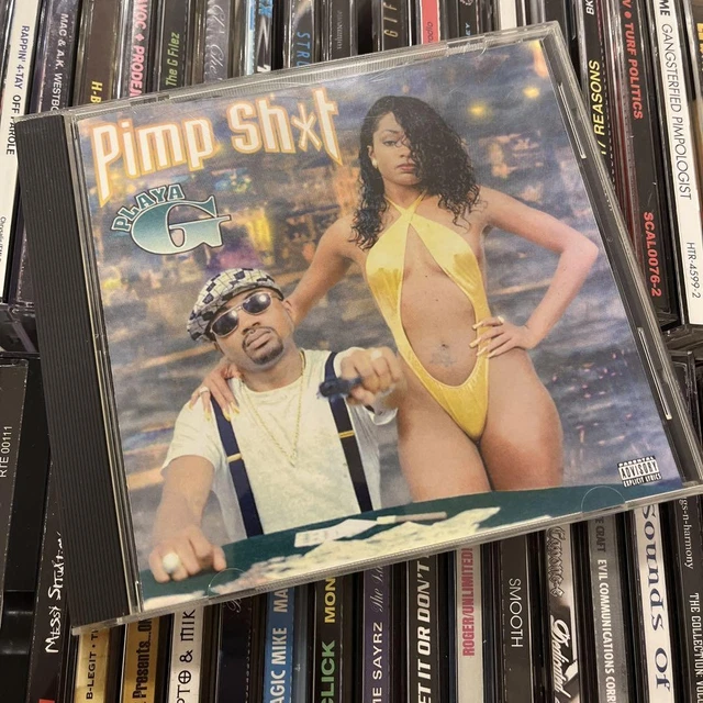 G-RAP PIMP SHIT Playa G Gangster Rap Music Cd Classic Old