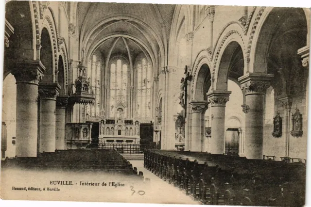CPA Euville-Intérieur de l'Eglise (232195)