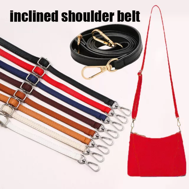 Leather Shoulder Bag Belt Strap Crossbody Replacement Handbag Handle Adjustable
