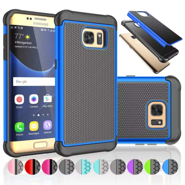 For Samsung Galaxy S7 S8 S7 Edge Phone Case Shockproof Hybrid Hard Slim Cover