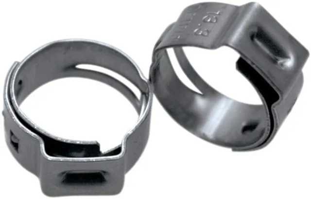 Stepless Hose Clamps For 13.2-15.7mm (0.52-0.62") OD Hoses Motion Pro 12-0082