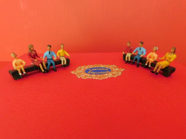 CIRQUE LUCOTTE  /COFFRET DES SPECTATEURS (fabriqué pour Lorraine Figurines)