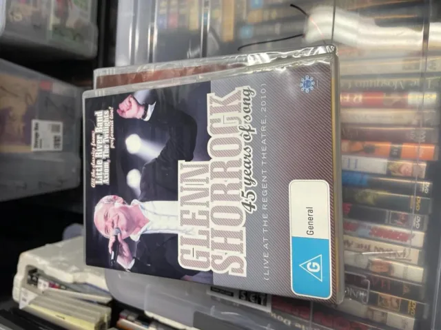 Glenn Shorrock 45 Years Of Song very good condition dvd region 4 t410
