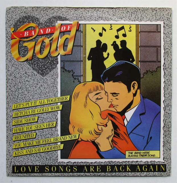 Band Of Gold- 7" UK 45 - Love Songs Are Back Again - 1984 - RCA 428 - P/S - VG+
