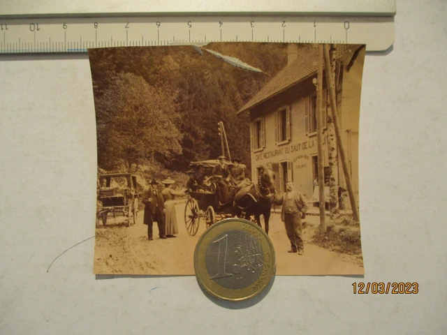 CPA BALLON D'ALSACE Cachet GIROMAGNY HÔTEL du SAUT de la