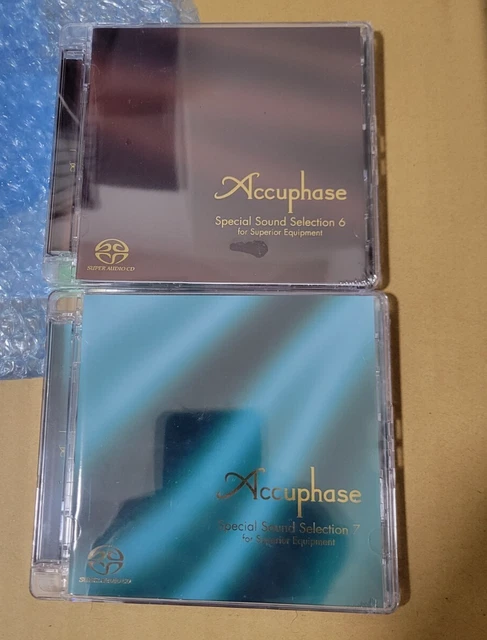 アキュフェーズ SACD スペシャルサウンドセレクション Vol.6 Vol.7 アキュフェーズ SACD スペシャルサウンドセレクション Vol.6 Vol.7