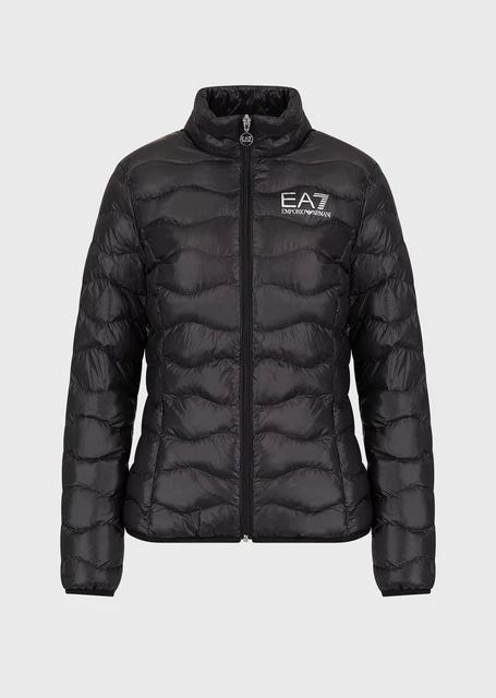 PIUMINO DONNA EA7 Emporio Armani 8NTB21 1200 Nero EUR 130 90
