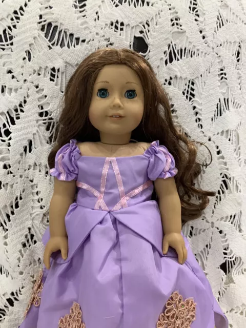 Fits 18" American Girl Doll Clothes Purple Princess Sofia The First Dress Gown 2