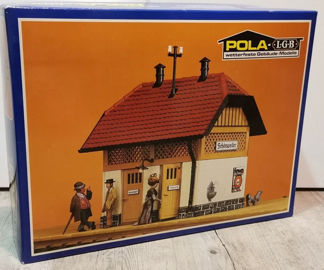 POLA 330903 Toilettenhäuschen - Modellbausatz Für Modelleisenbahn
