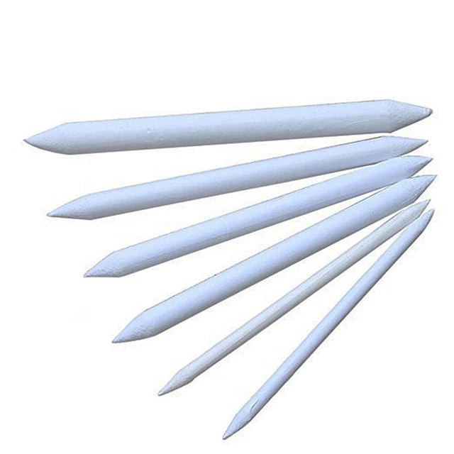 Juego de 6 piezas tocones de mezcla de carbón tortillones herramientas de dibujo