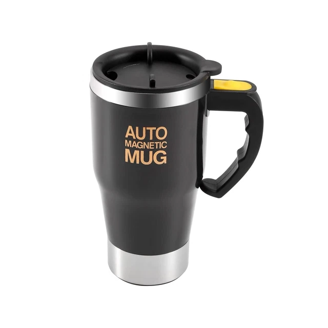 Geroosaty Self Stirring Mug Tea Coffee Double Wall Travel Mug