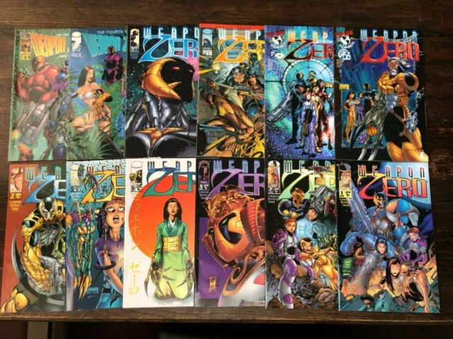 1995 Weapon Zero Image Comics 12 Issues