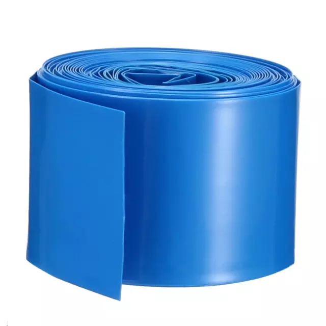 PVC Tubo termoretraibile tubo 29.5mm 18650 Pellicola termoretraibile 5M blu