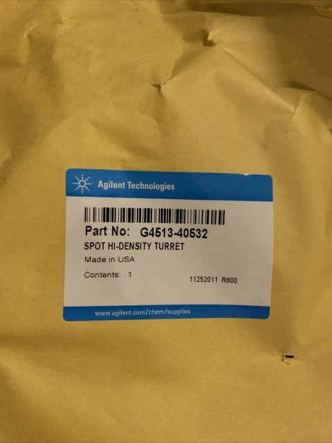 Agilent G4513-40532 Spot Hi-Density Turret