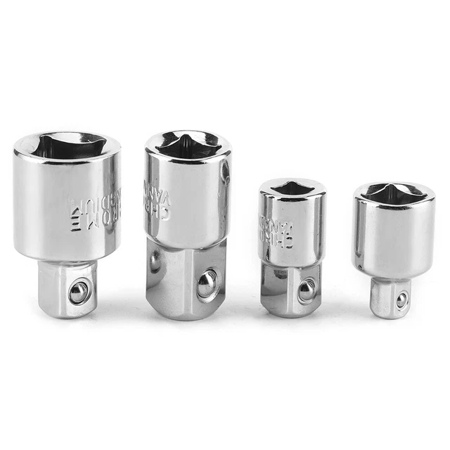 (plating)Spanner Sleeve Adapter Good Toughness High Hardness 4pcs