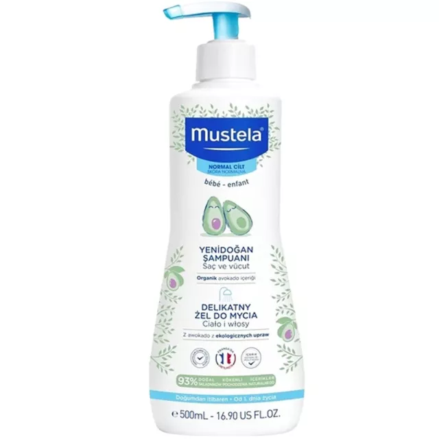 Mustela Gentle Cleansing Gel 500 ml Pack of 1