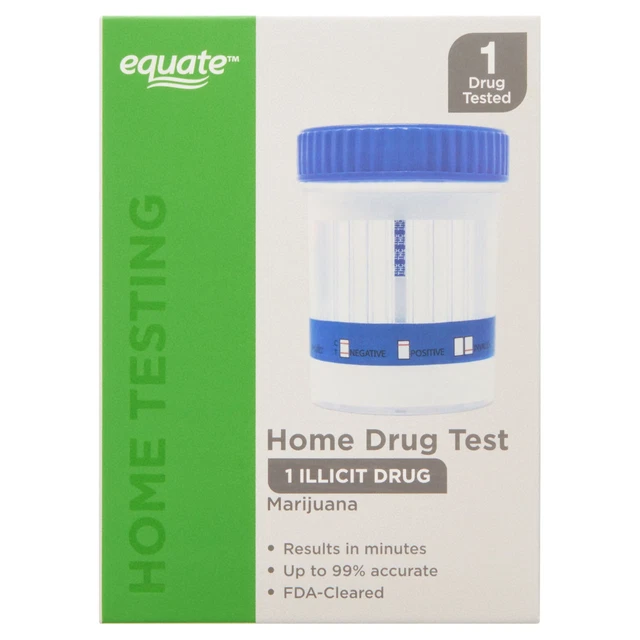 Prueba de drogas casera Equate 1 panel, marihuana
