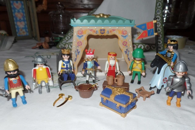PLAYMOBIL CHATEAU MOYEN age medieval PONT LEVIS 3666 EUR 19,80